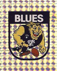 1994 Select AFL Stickers #39 Carlton Blues Front